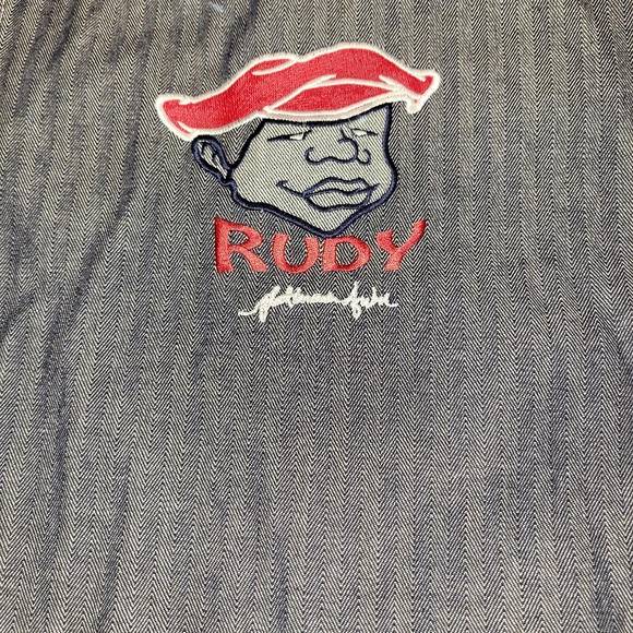 Vintage Platinum Fubu Fat Albert Rudy Denim Jacket XXXL 3XL mens - Picture 6 of 11